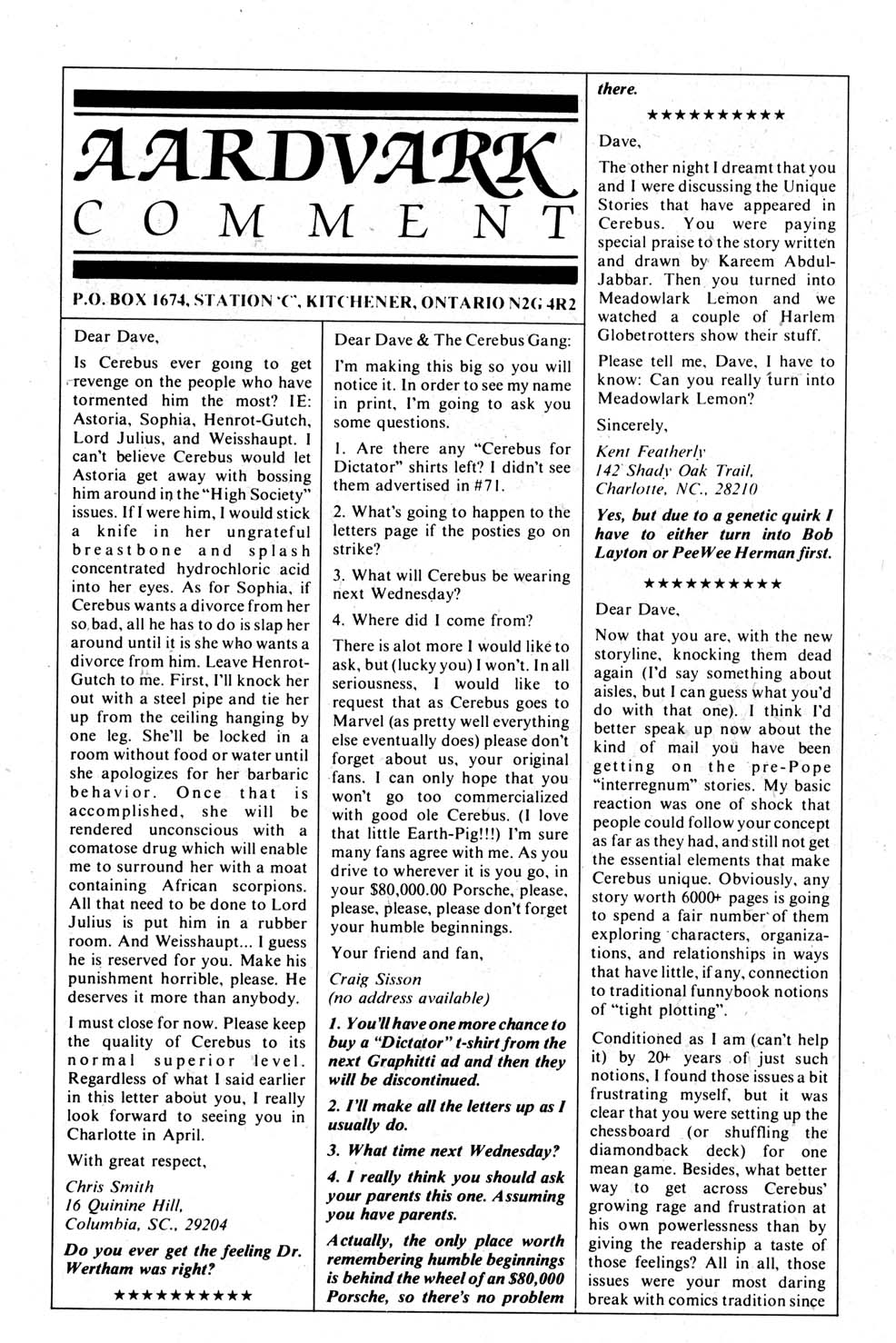 Cerebus Issue #73 #73 - English 24