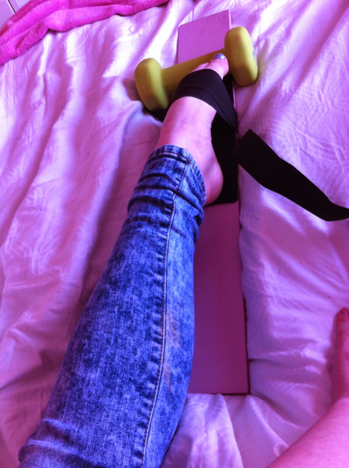 and 5678 Dance! DIY foot stretcher