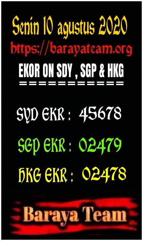 Prediksi Syair Hk 10 Agustus 2020 Hari Ini Pangkalantoto
