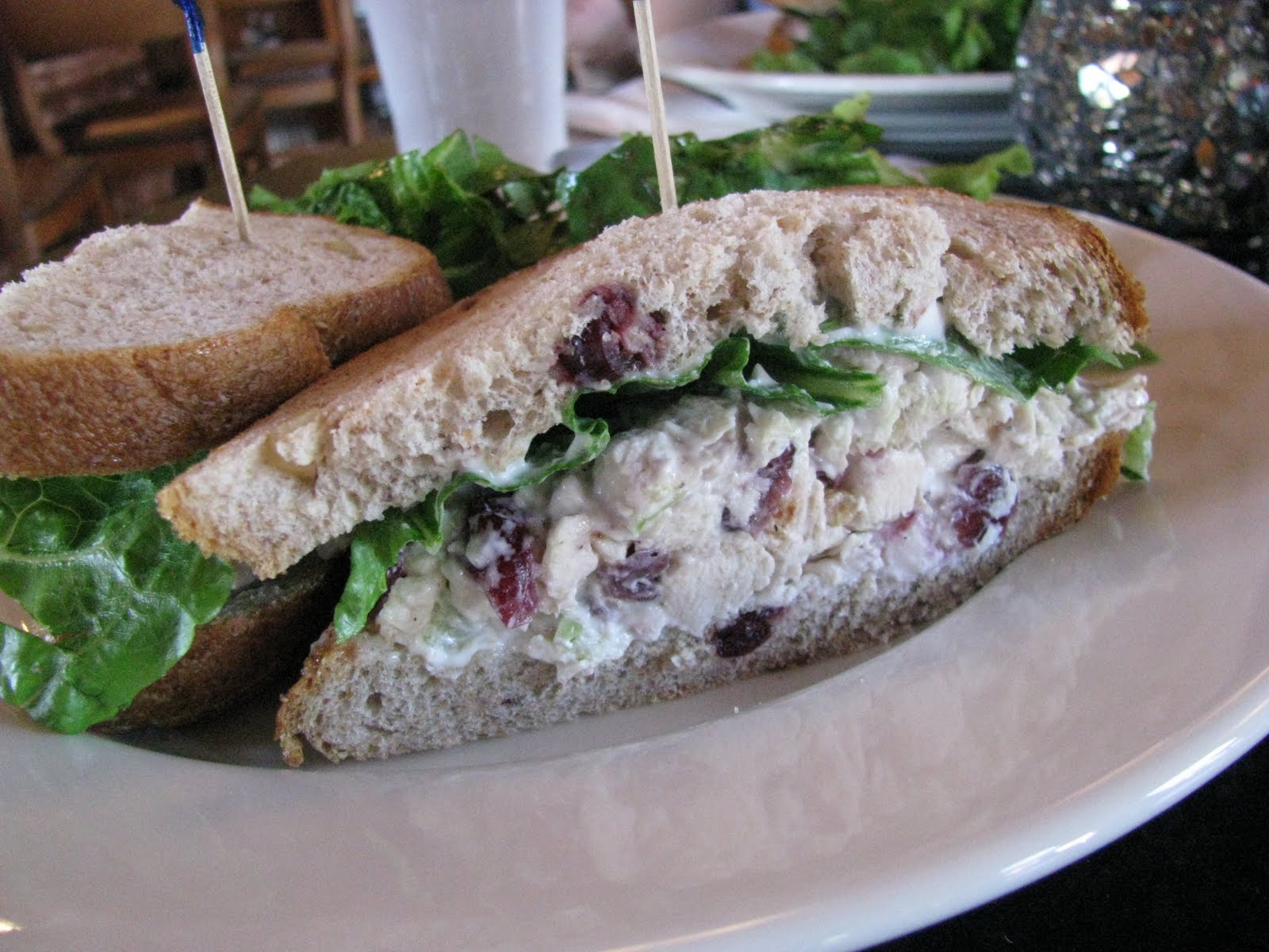 Corrie Food Chicken Salad Sandwich Piazza del Pane Fresno, CA