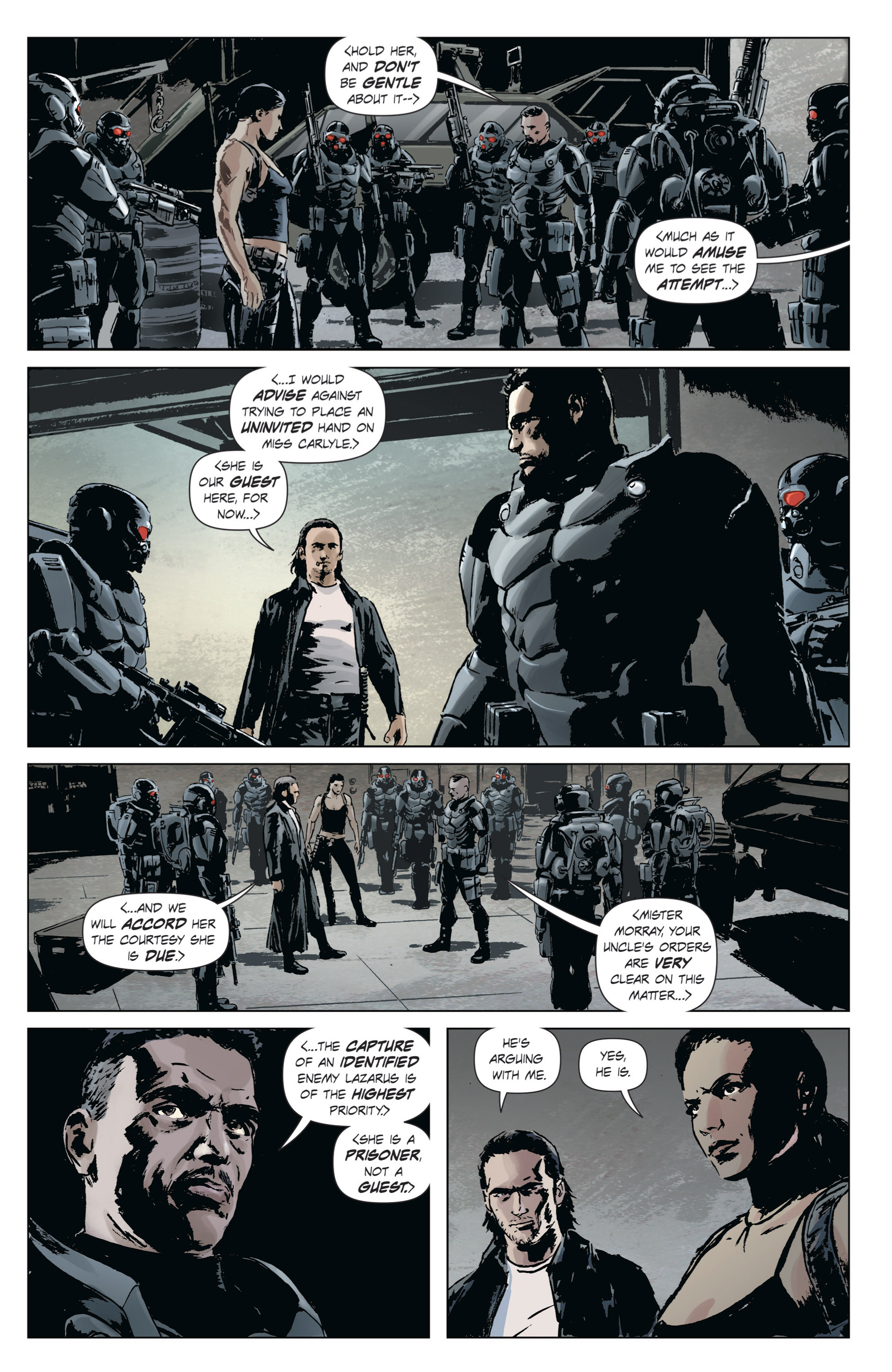 Read online Lazarus (2013) comic -  Issue #3 - 4