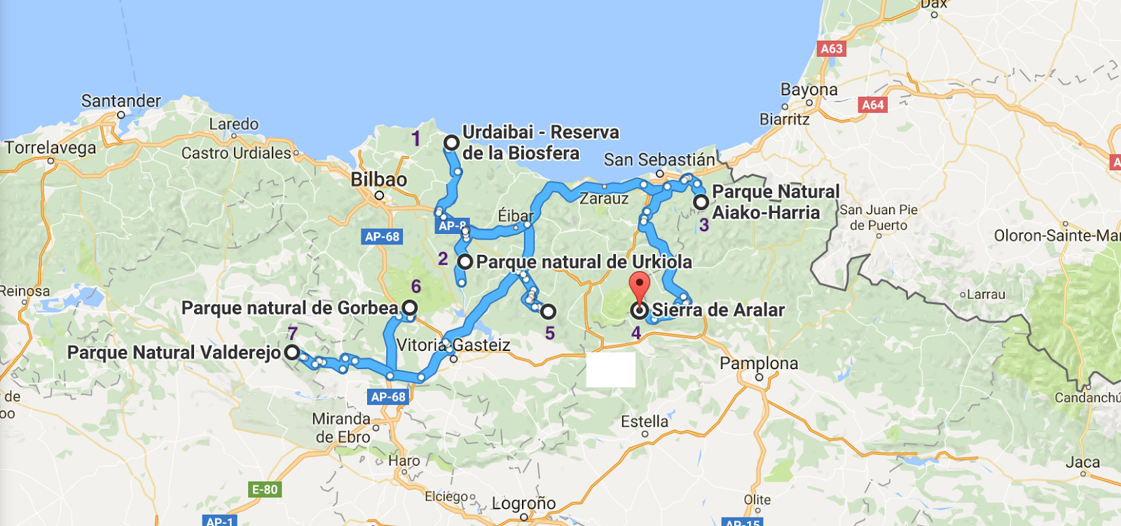 Destinos Turísticos Eva Maria Olmos Ruta