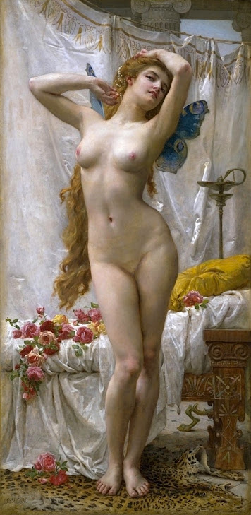 SEIGNAC - risveglio di Psiche - sex art - nudo femminile