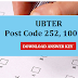 Download ubter post code 252, 100 & 60 answer key 2017 