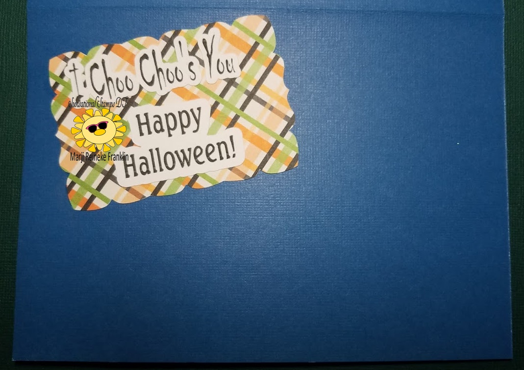 Tiggerscraps: Choo choo train