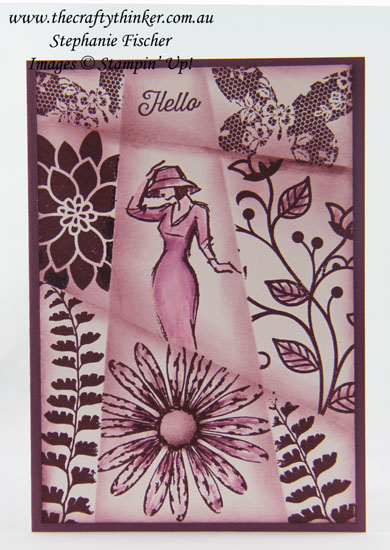 www.thecraftythinker, Retiform Technique, #inkitstampit, Beautiful You, Country Livin', #thecraftythinker, Stampin Up Retiform Technique, #inkitstampit, Beautiful You, Butterfly Basics, #thecraftythinker, Stampin Up Australia Demonstrator, Stephanie Fischer, Sydney NSW