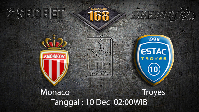PREDIKSIBOLA - PREDIKSI TARUHAN BOLA MONACO VS TROYES 10 DESEMBER 2017 (LIGUE 1)