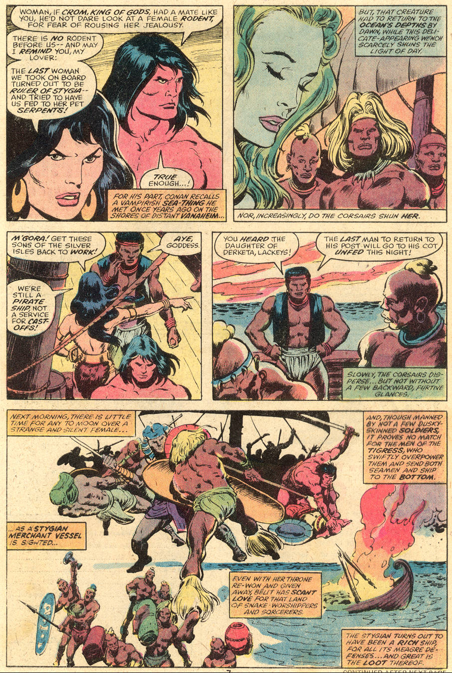 Read online Conan the Barbarian (1970) comic -  Issue #98 - 6