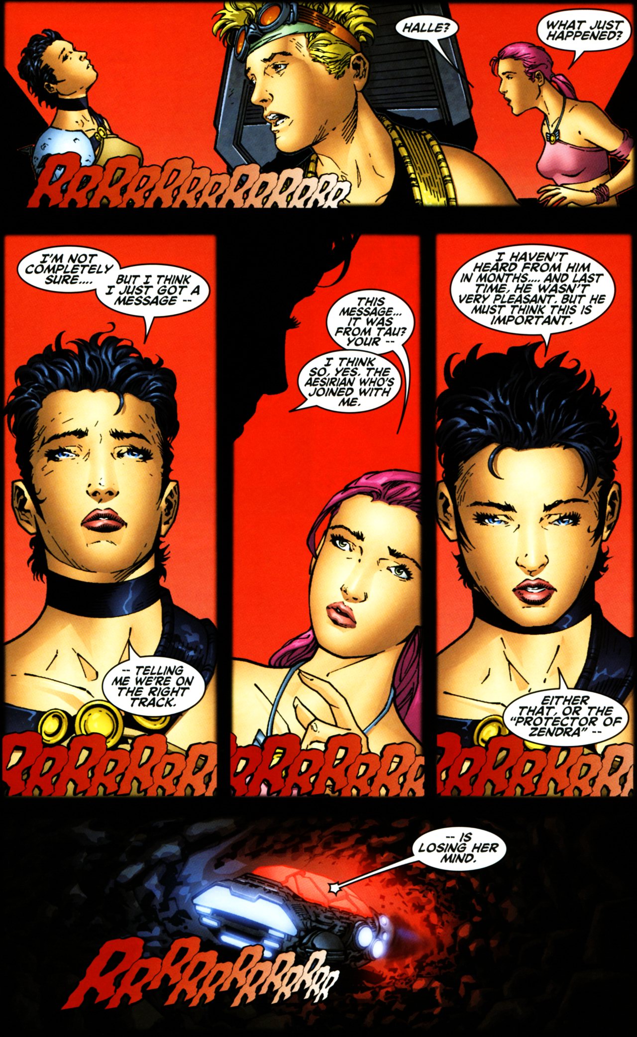 Read online Zendra (2002) comic -  Issue #4 - 11