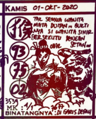 Prediksi Syair Hk 1 Oktober 2020 Keraton4d