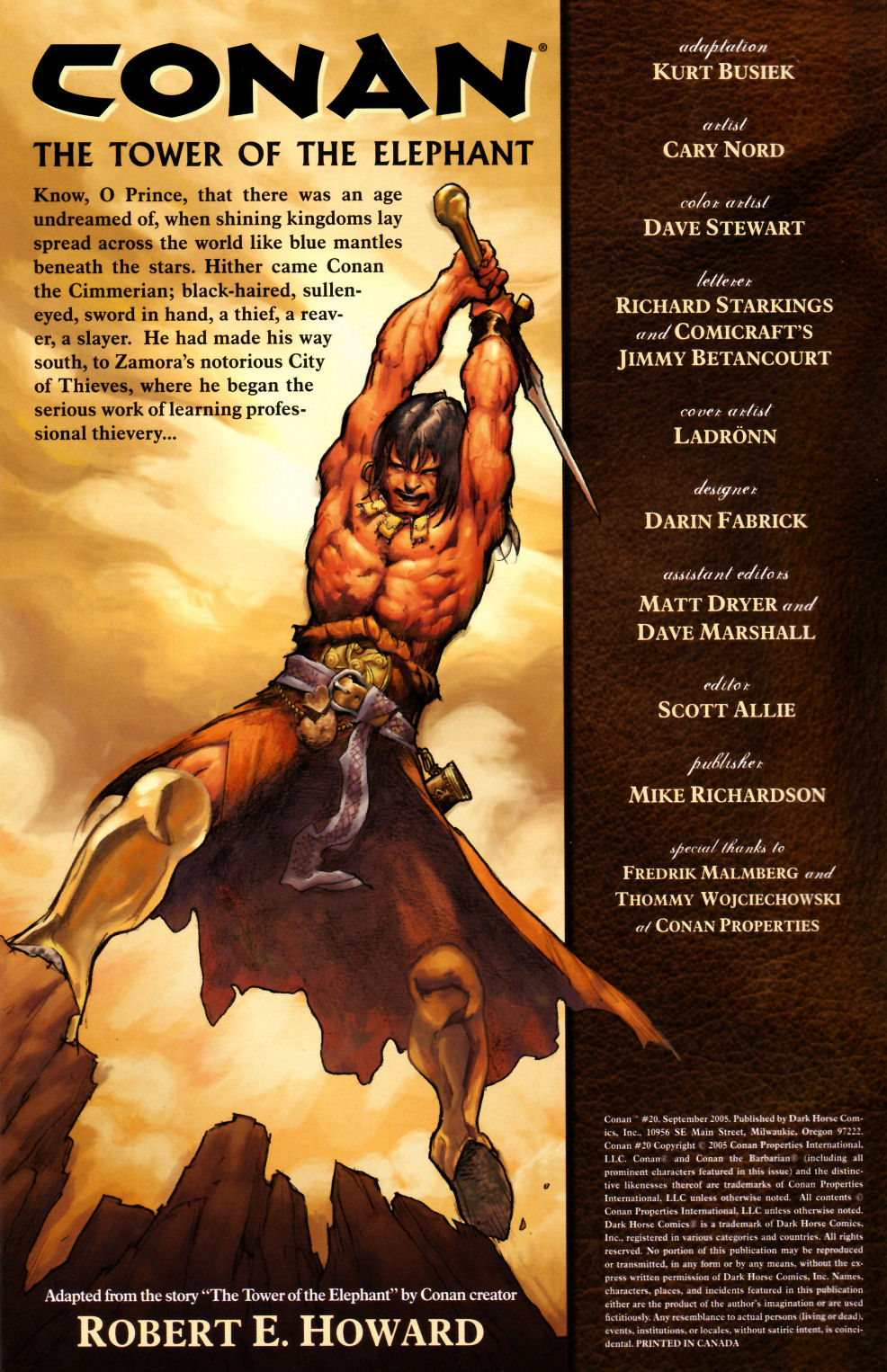 Read online Conan (2003) comic -  Issue #20 - 2