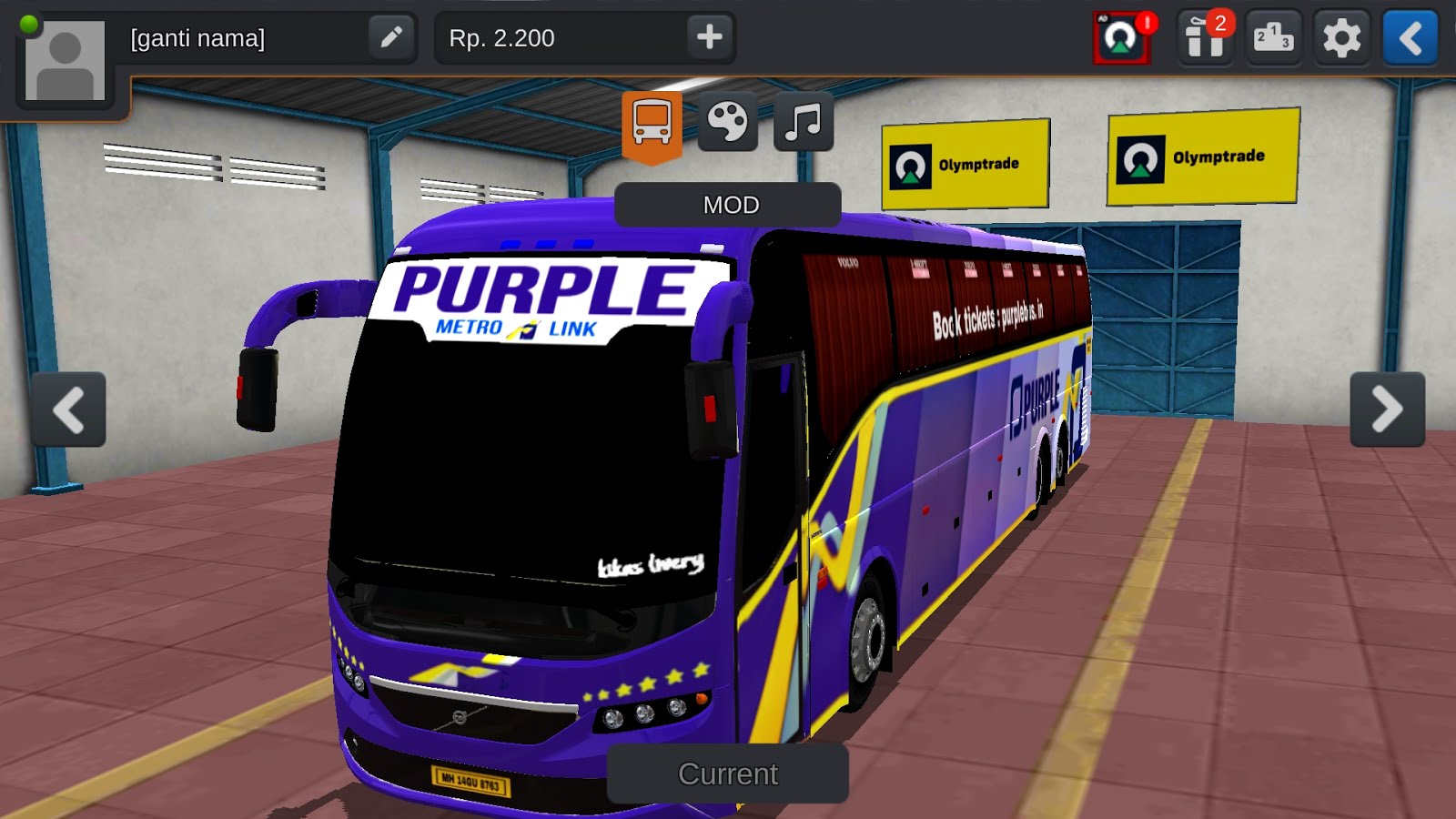 indian volvo bus simulator game