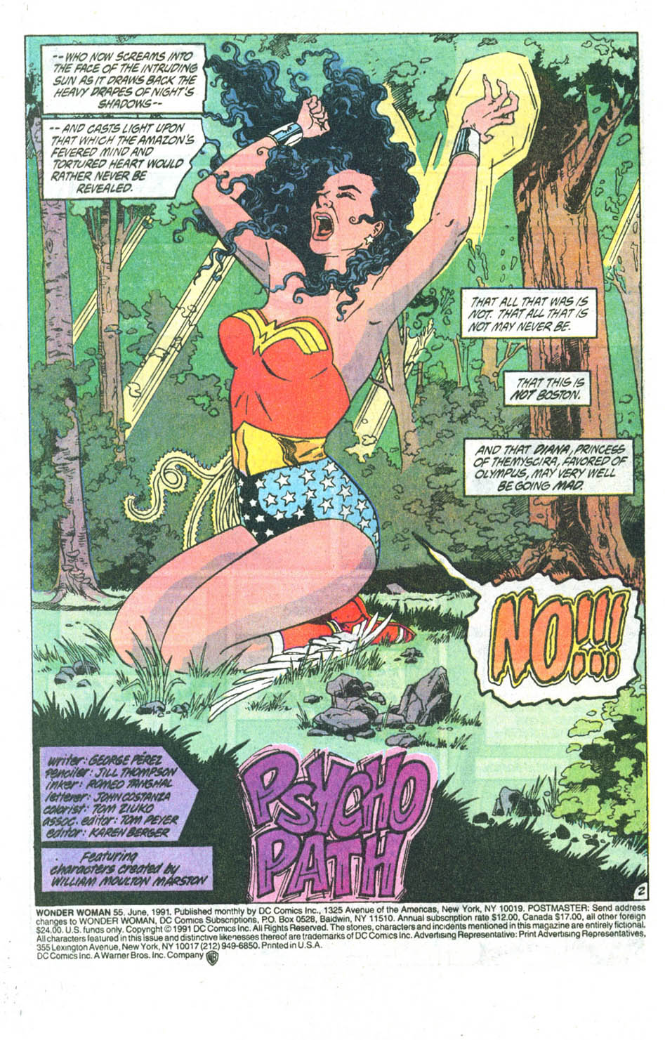 Read online Wonder Woman (1987) comic -  Issue #55 - 3