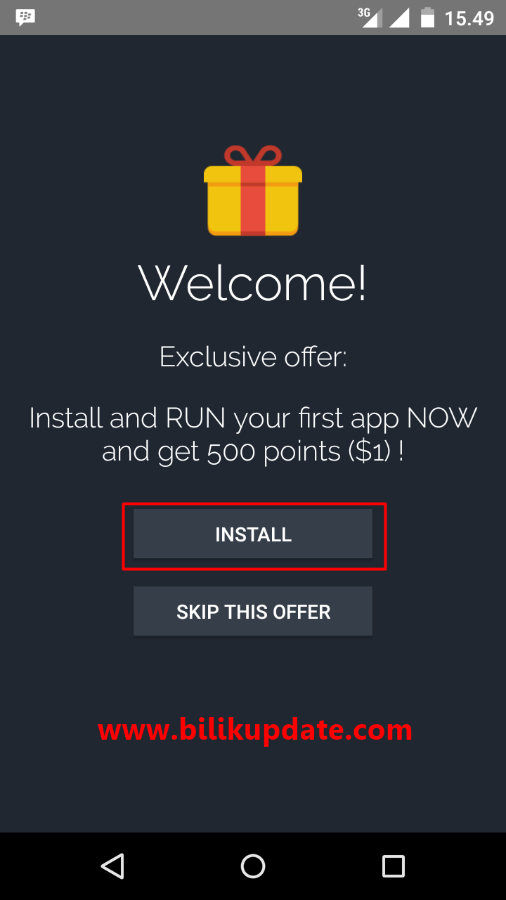 Install offers