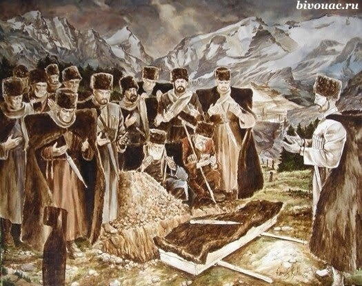 "Похороны горца". Кавказский кинжал, Кавказское оружие, Кинжал, Кинжал кама, Кинжалы Кавказа, Оружие, Оружие Кавказа,