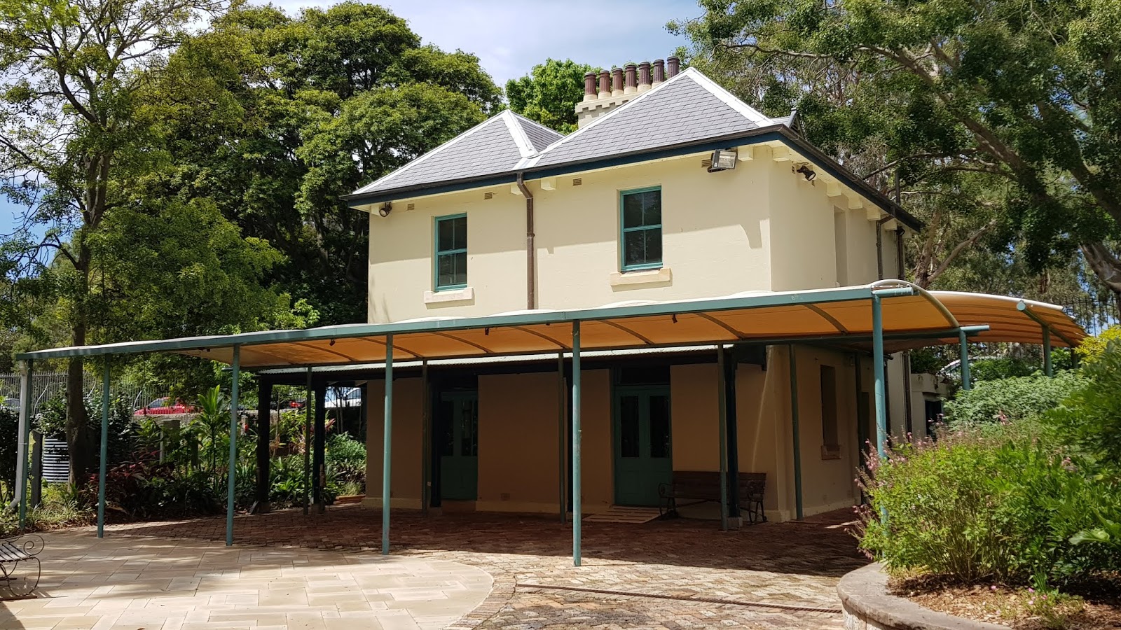 Sydney City and Suburbs Botanic Gardens, Lion Gate Lodge