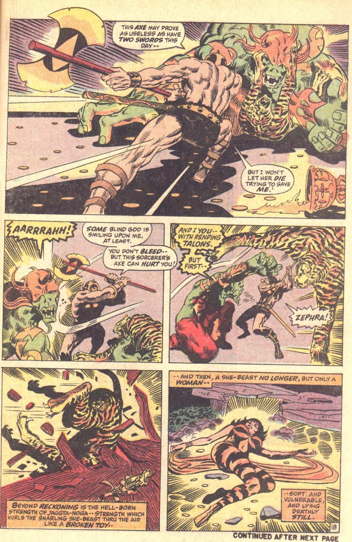 Conan the Barbarian (1970) Issue #5 #17 - English 19