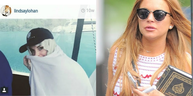 Lindsay Lohan Buka Suara Soal Foto Dirinya Membawa Al Quran yang Menjadi Viral di Internet. Apakah Dia Menjadi Muallaf?