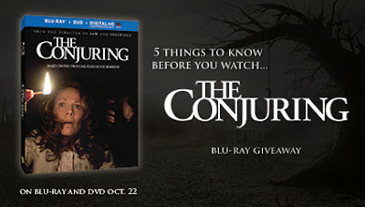 The Conjuring blu-ray/dvd giveaway