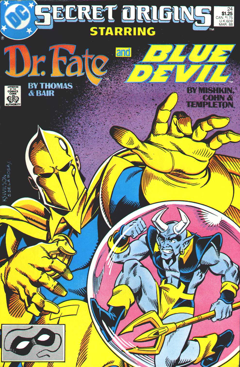 Read online Secret Origins (1986) comic - Issue #24 - 1