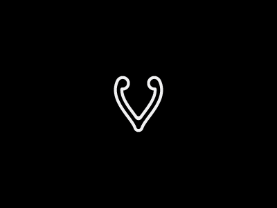 Letter V Gaming Concept Logo
