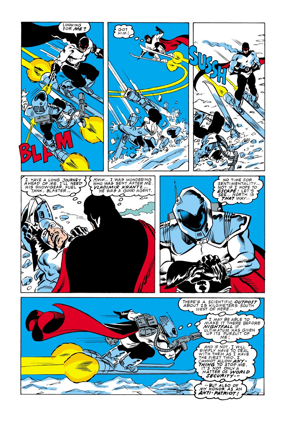 Read online Captain America (1968) comic -  Issue #348 - 5