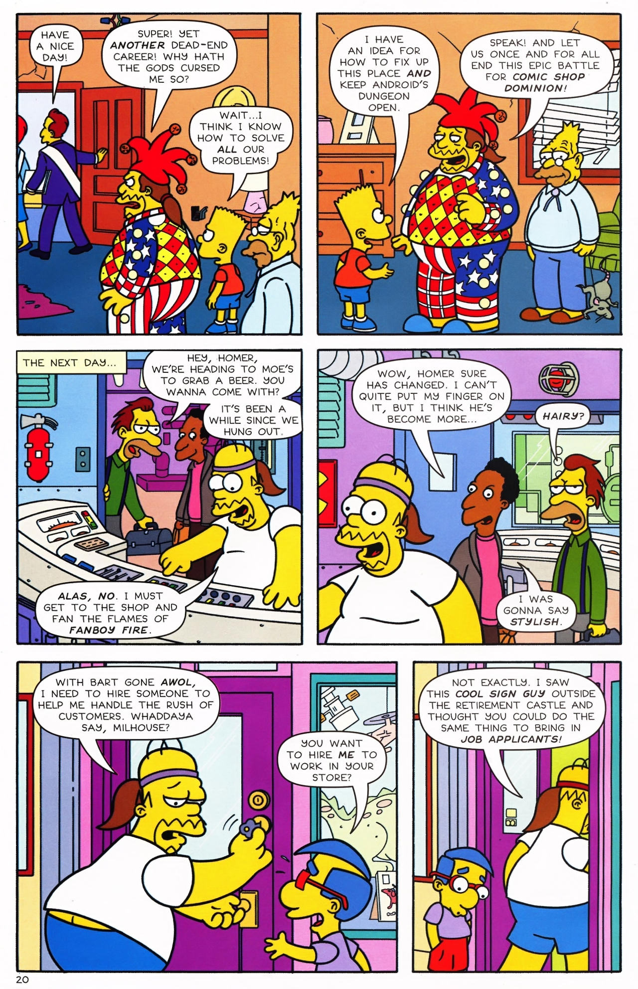 Read online Simpsons Comics comic -  Issue #145 - 17