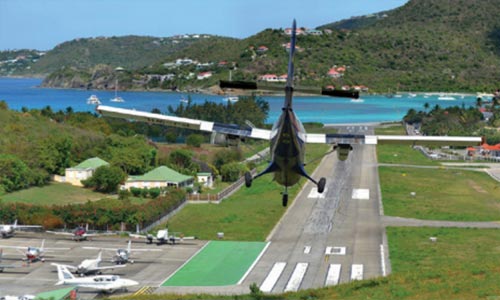 GUSTAF III AIRPORT (KARIBIA)
