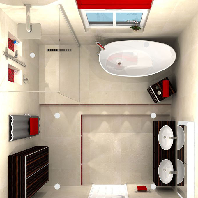 Küçük Banyolar İçin Dekorasyon Ve Tasarım Modelleri sade banyo tasarımları
