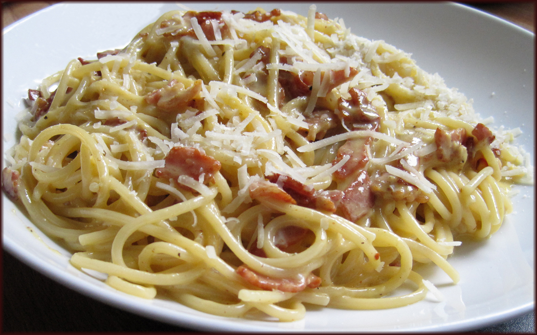 A Glug of Oil Creamy Spaghetti alla Carbonara Easy Recipe