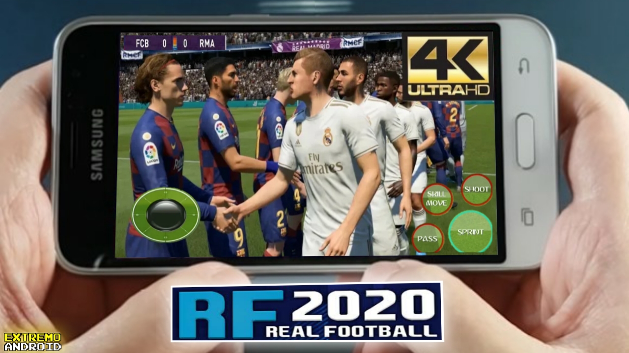 DOWNLOAD REAL FOOTBALL 2020 offline pra ANDROID