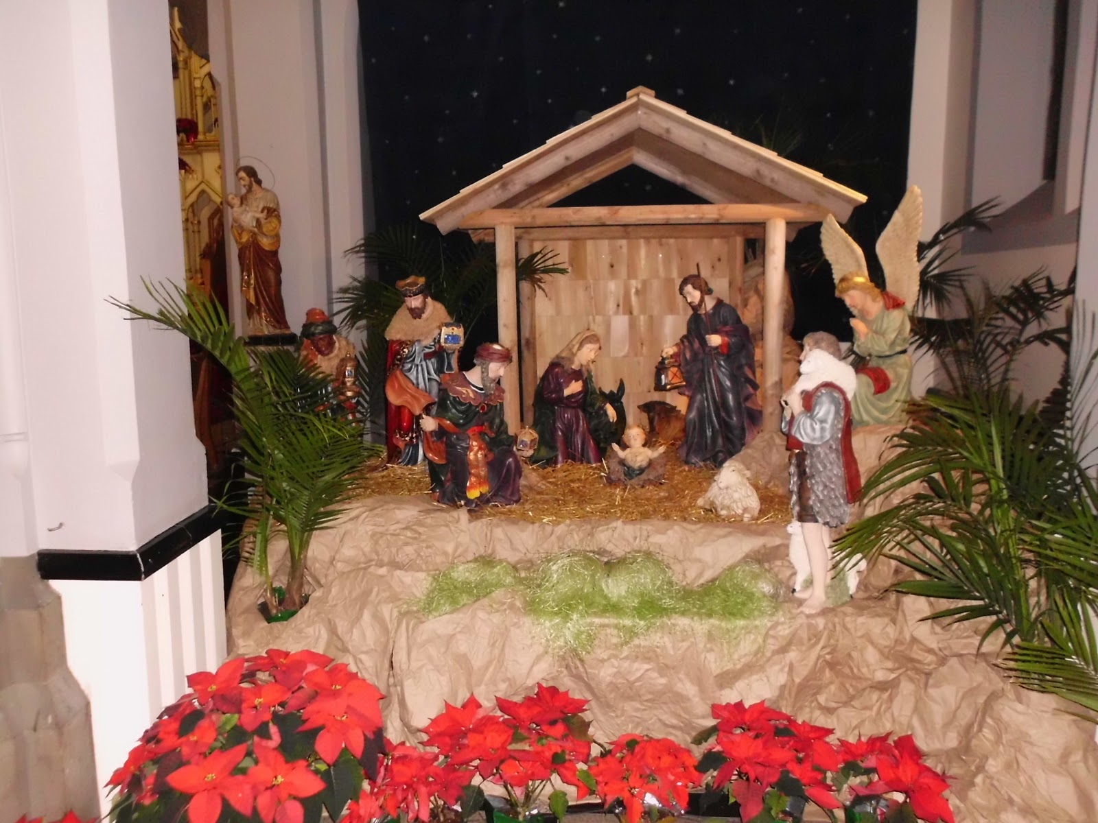 The Spirit's Sword Nativity scenes around the city.