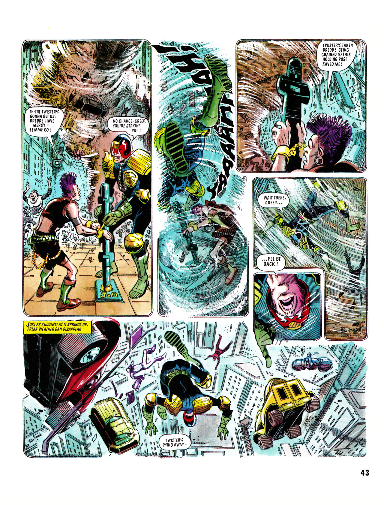 Read online Judge Dredd: The Complete Case Files comic -  Issue # TPB 7 (Part 1) - 120