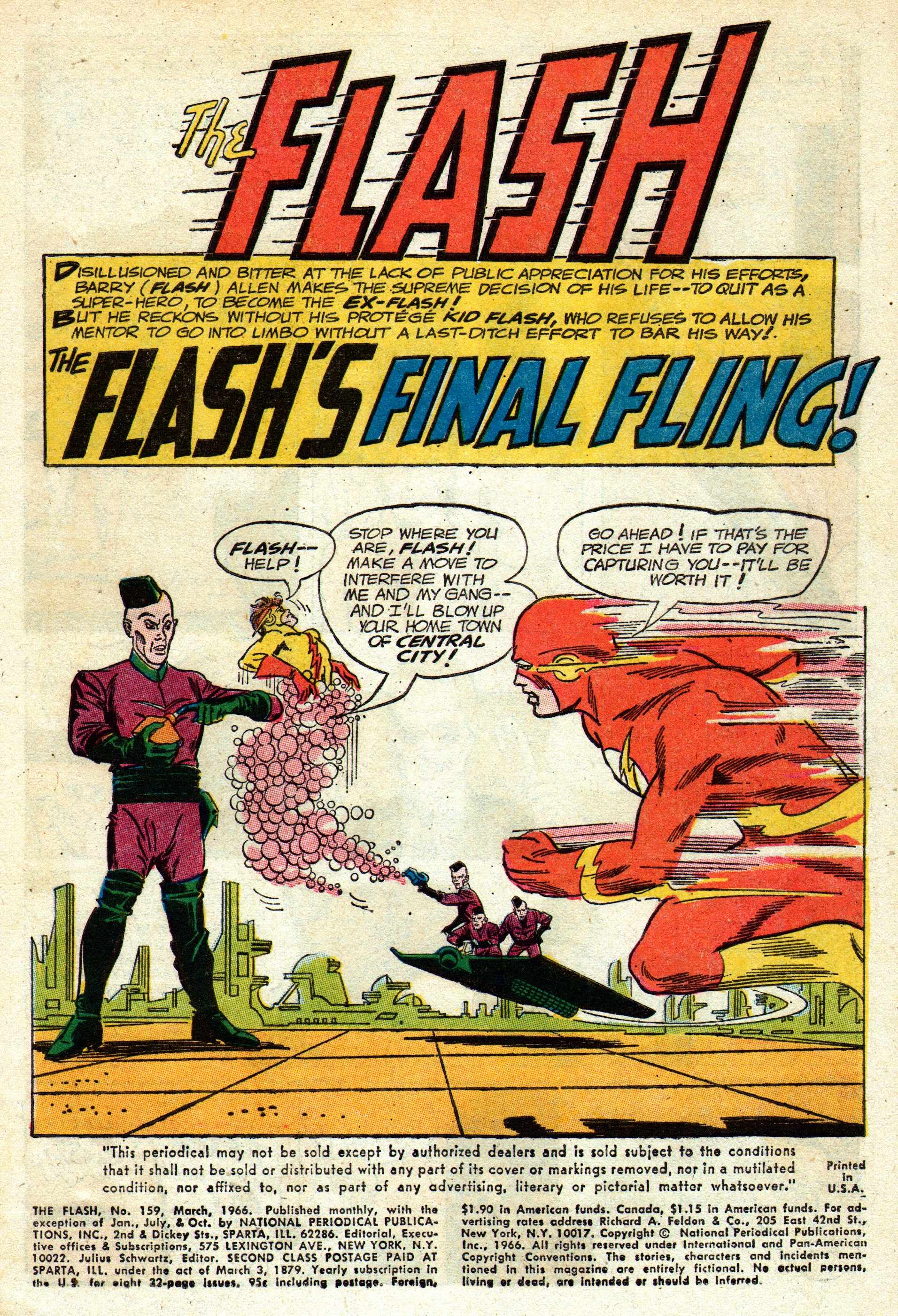 The Flash (1959) issue 159 - Page 3