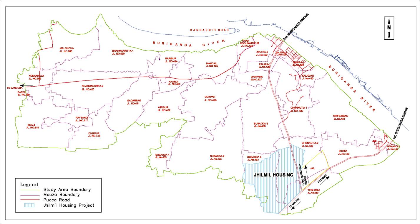 Real Estate Housing info of Dhaka, Bangladesh RAJUK Jhilmil Project