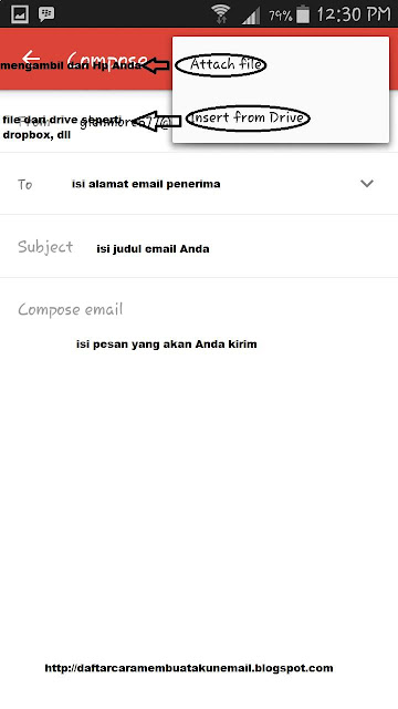 Cara Mengirim Email Gmail Lewat Hp Android