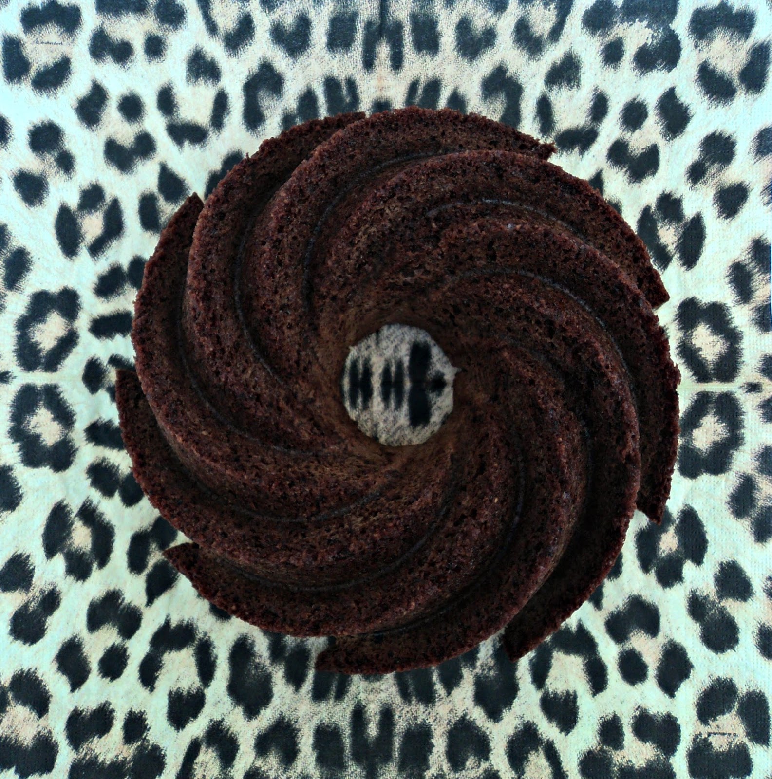 Bundt de chocolate para Víctor receta casera bundt chocolate