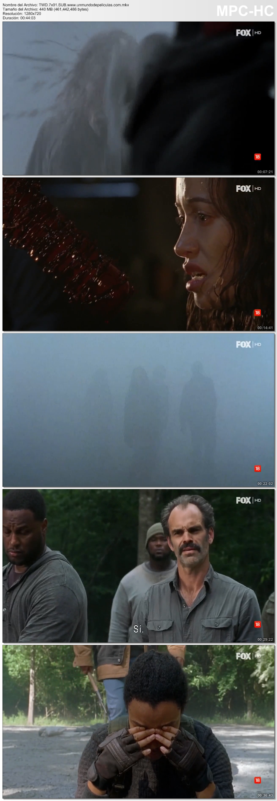 Capturas de la película.