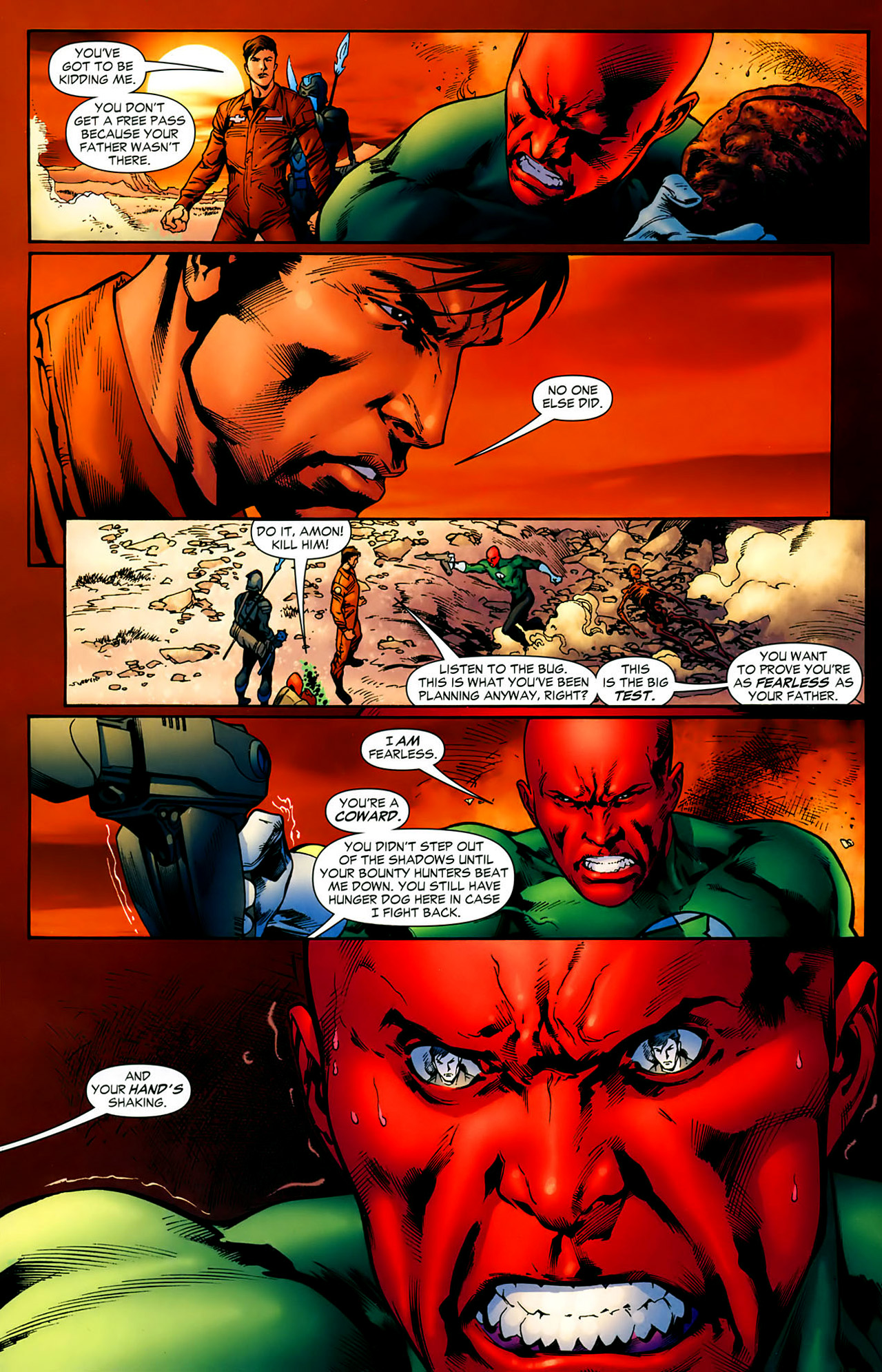 Green Lantern (2005) issue 17 - Page 9