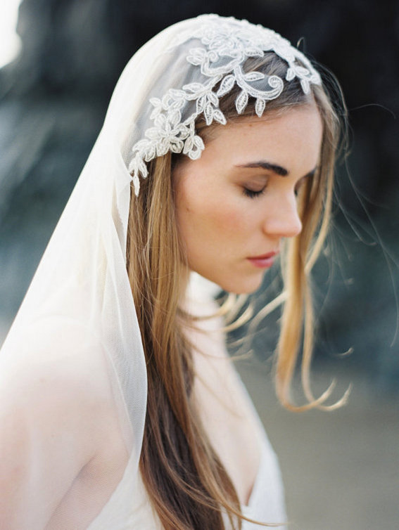 14 Perfect Boho Wedding Veils and Hairstyles Wedding