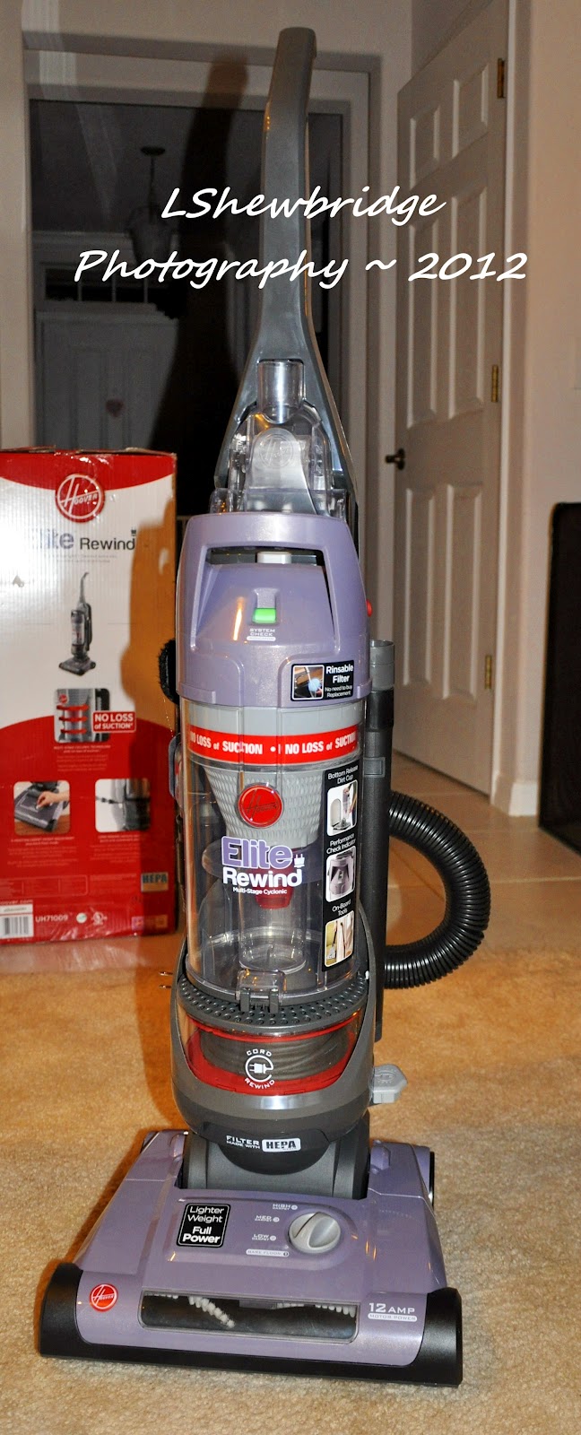 @HooverClean Elite Rewind Vacuum Review | The Shewbridges of Central