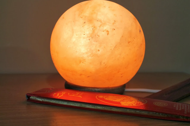 Lámpara de Sal en forma de Bola