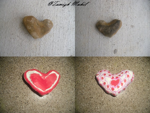 Muhilneel Rock Painting Heart