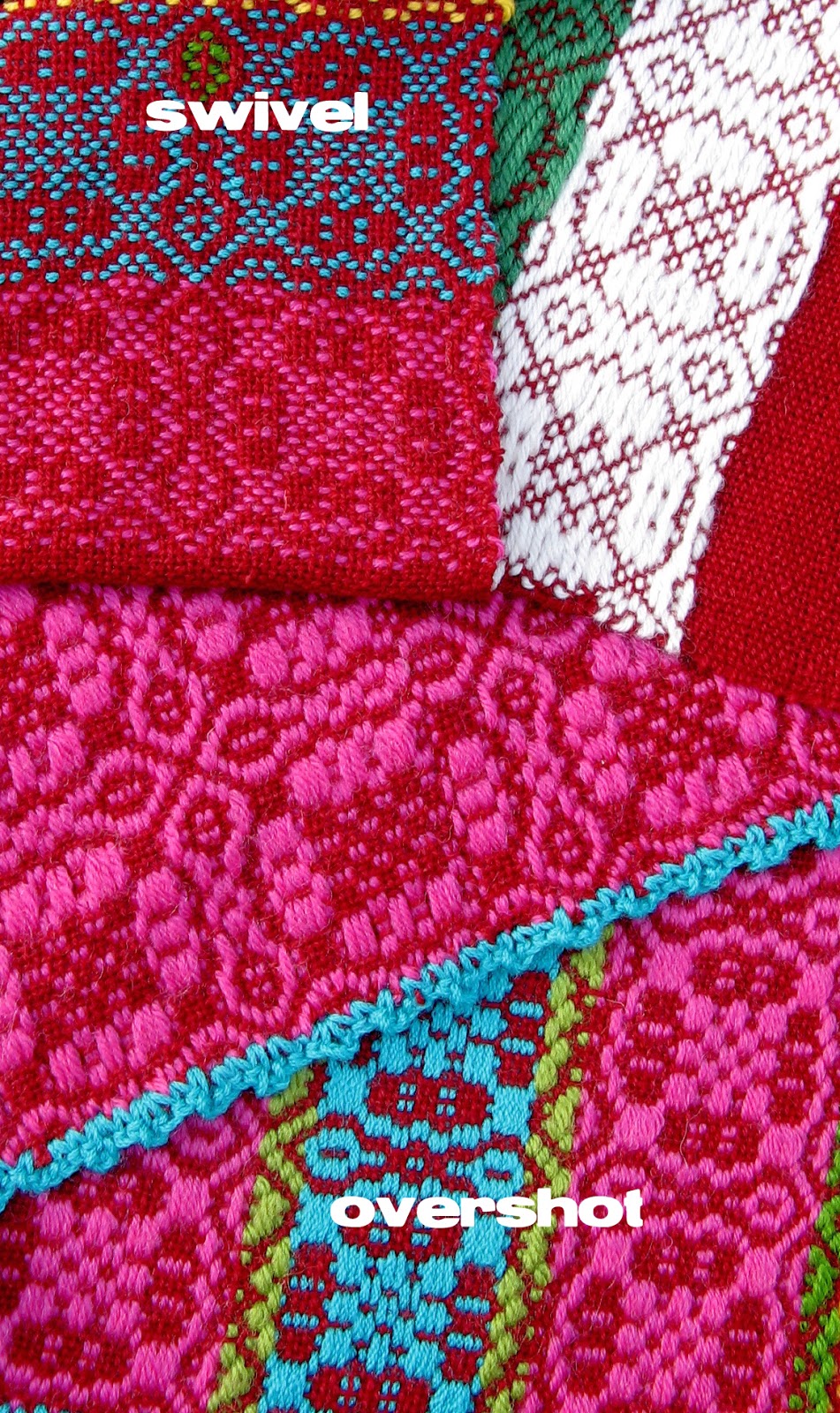 Le mouton noir, the sheepish weaver Overshot and Swivel weaving