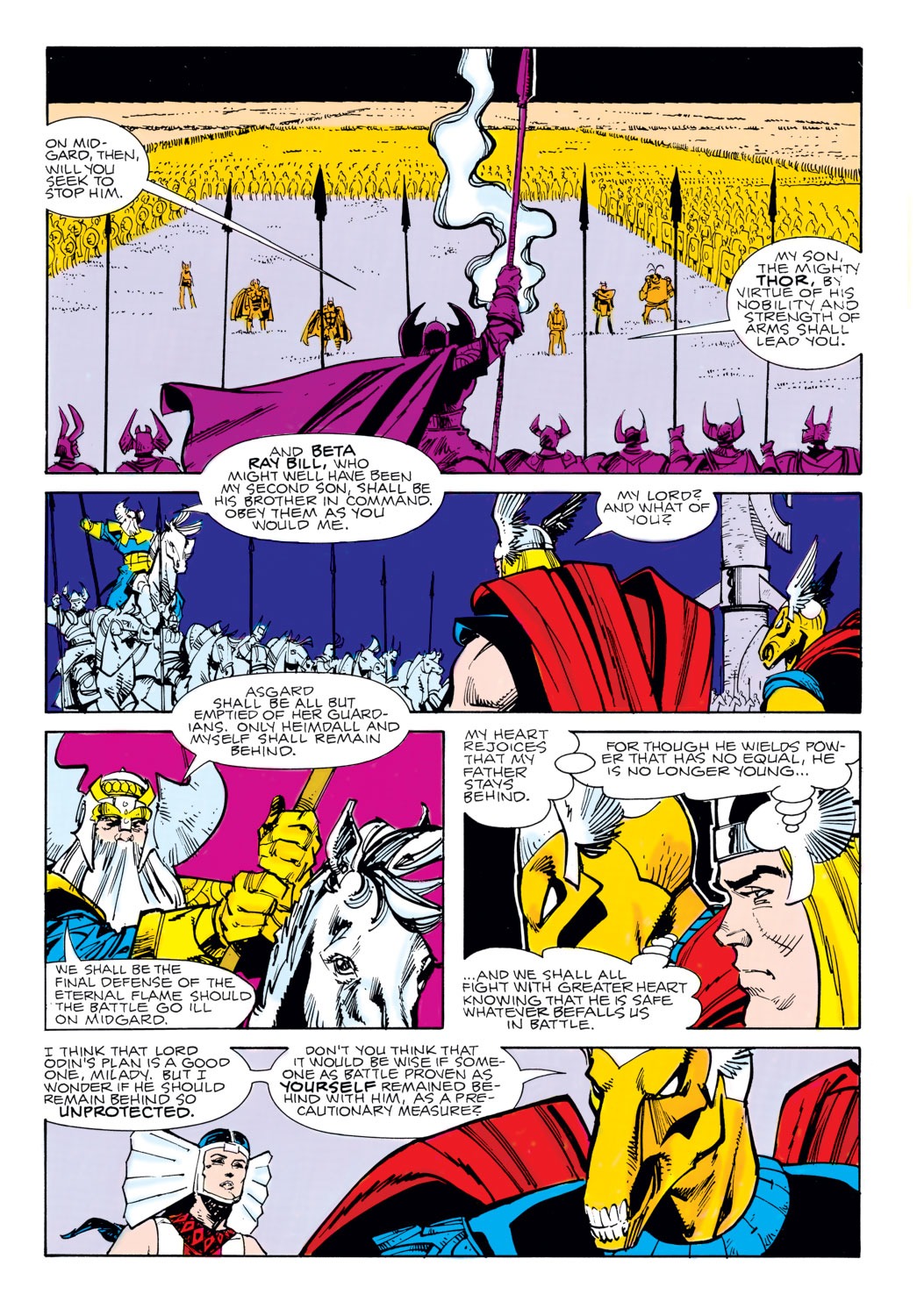 Read online Thor (1966) comic -  Issue #350 - 7