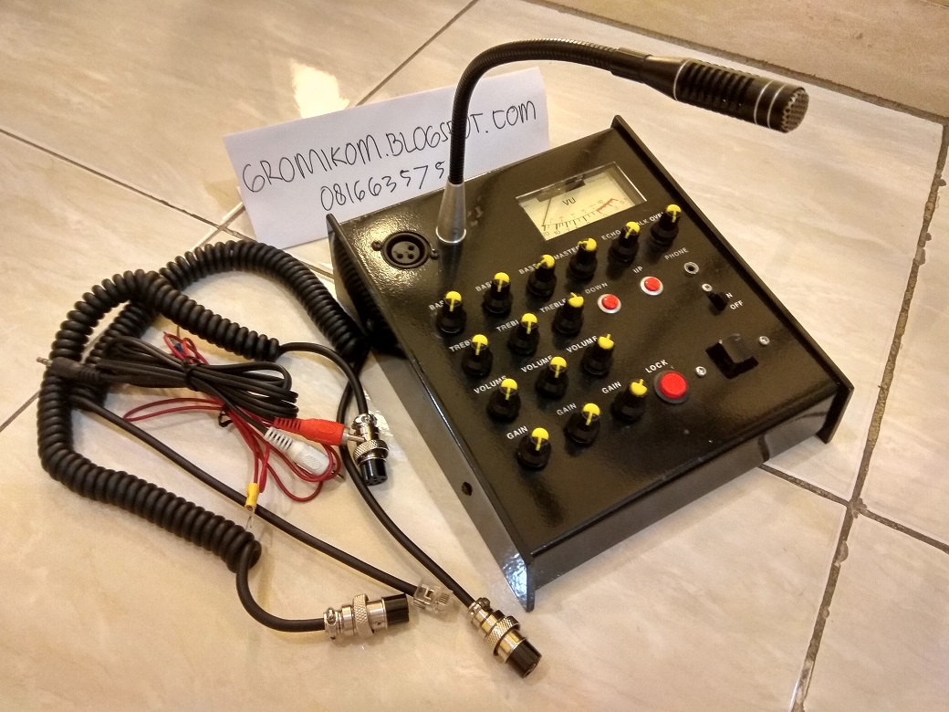 Gromikom Radio Microphone Compressor 3 Channels