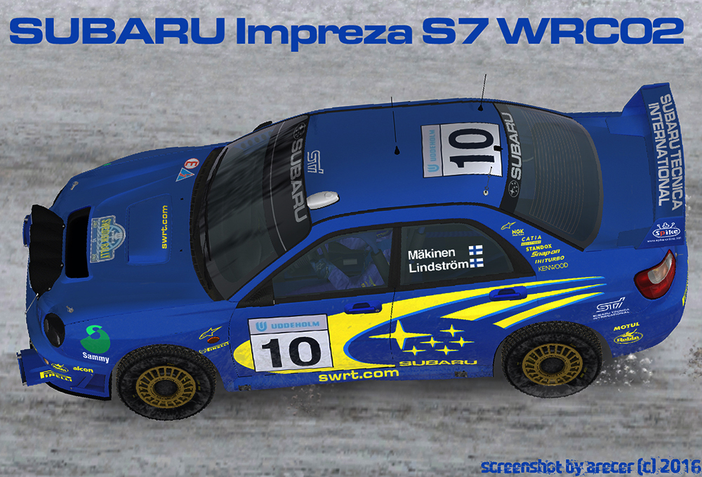 RBR+ Subaru Impreza WRC 01+02