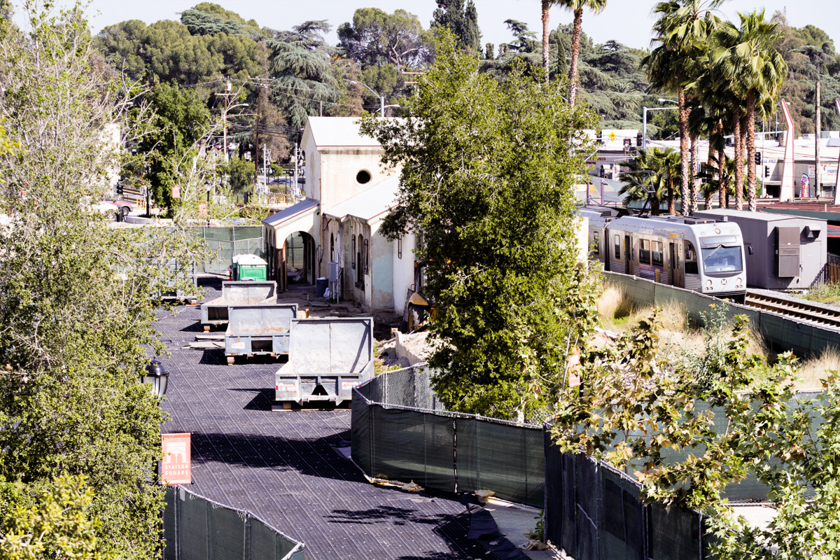 Monrovia Depot Rehab Progress
