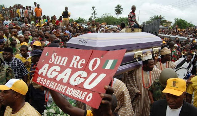 olusegun agagu burial