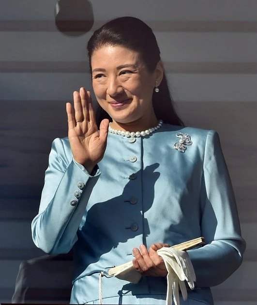 Crown Prince Naruhito and Crown Princess Masako, Japanese Princess Kako and Japanese Princess Mako, Japanese Prince Mikasa and his wife Princess Yuriko